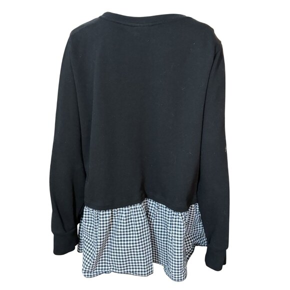 Ava & Viv Plus Size Black Top Size 2X - Picture 3 of 3